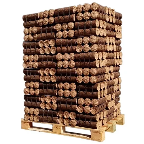 Gepresstes Holz – Laubholz + Nadelholz – Palette mit 960 kg